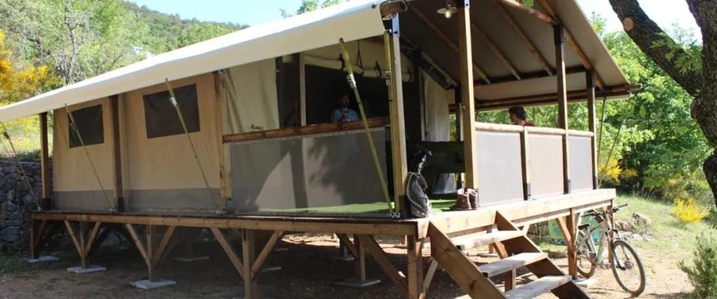 Campasun Camping De L'Aigle Aiguines Exterior foto