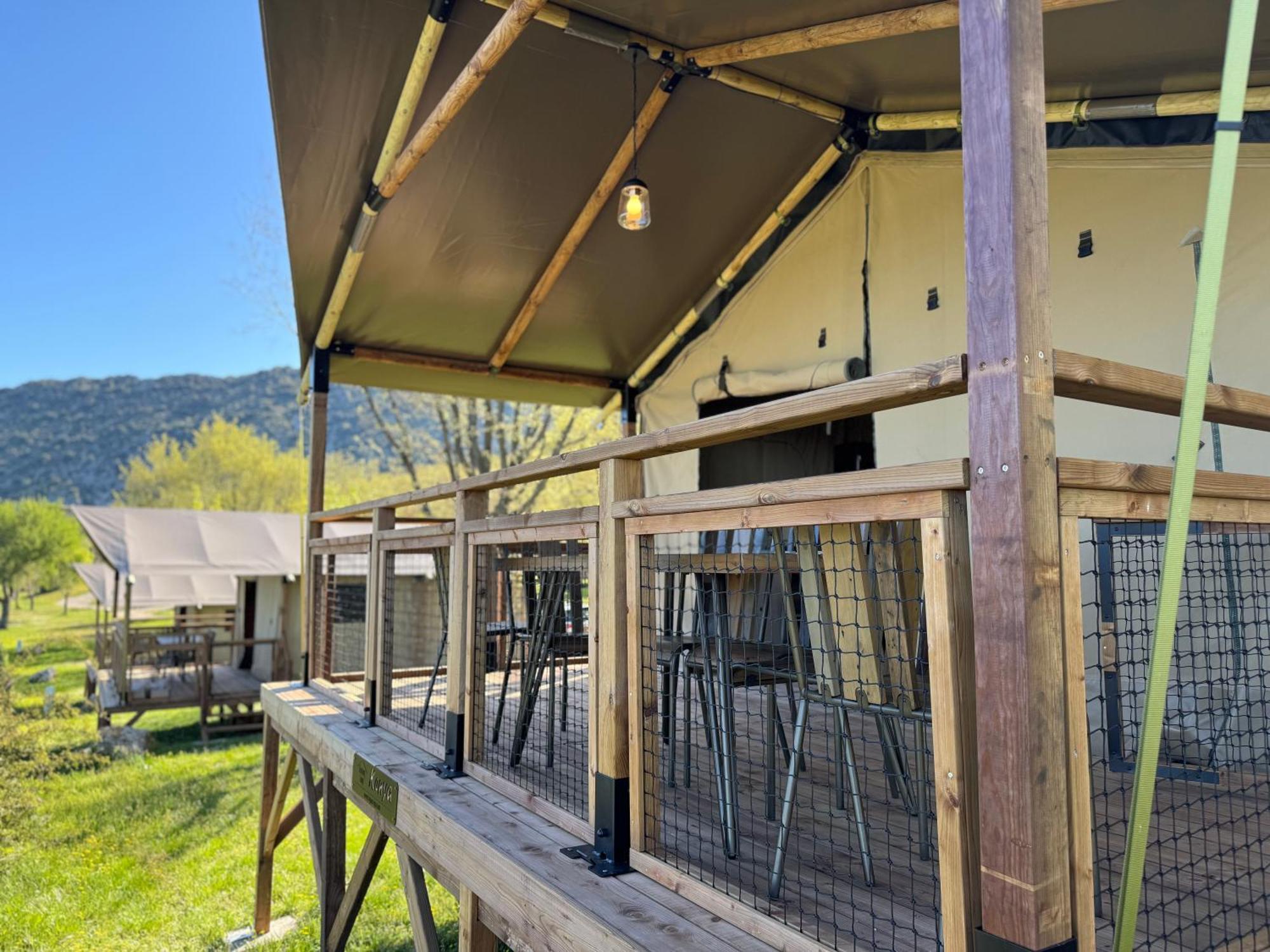 Campasun Camping De L'Aigle Aiguines Exterior foto